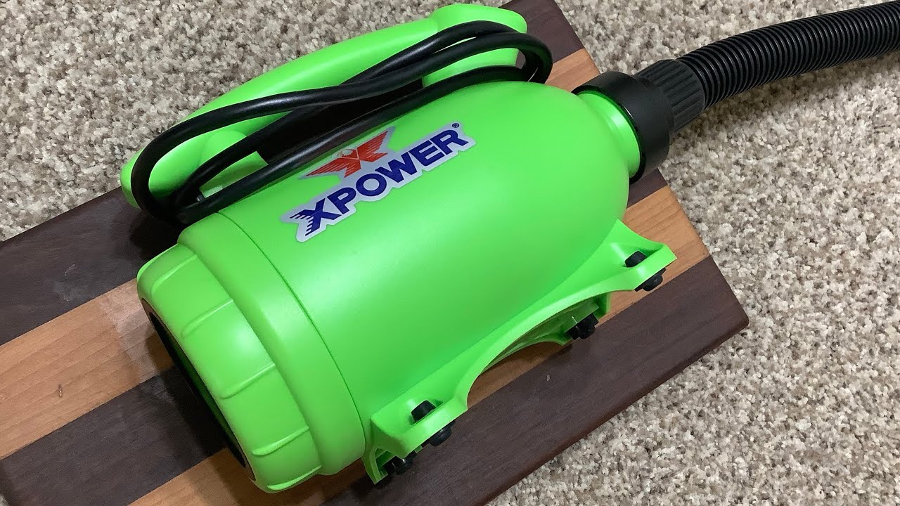 XPOWER Canister Blower Review.. Is A Canister Blower Better than Compressed Air? Power Test. (1/2)