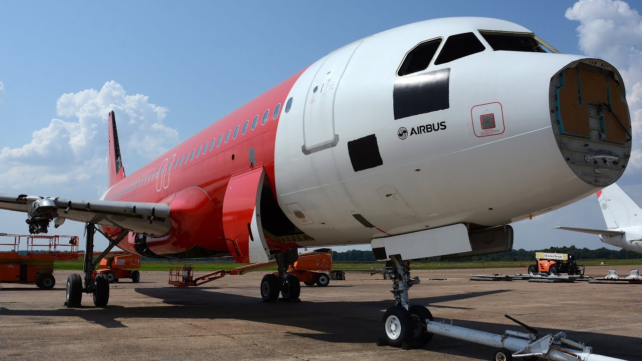 Aircraft Boneyard in Greenwood MS