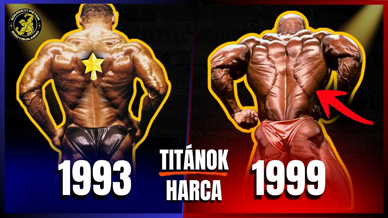 IZOMSZÖRNYEK, akik MEGREFORMÁLTÁK a TESTÉPÍTÉST | Dorian Yates vs Ronnie Coleman | SPBB EP21