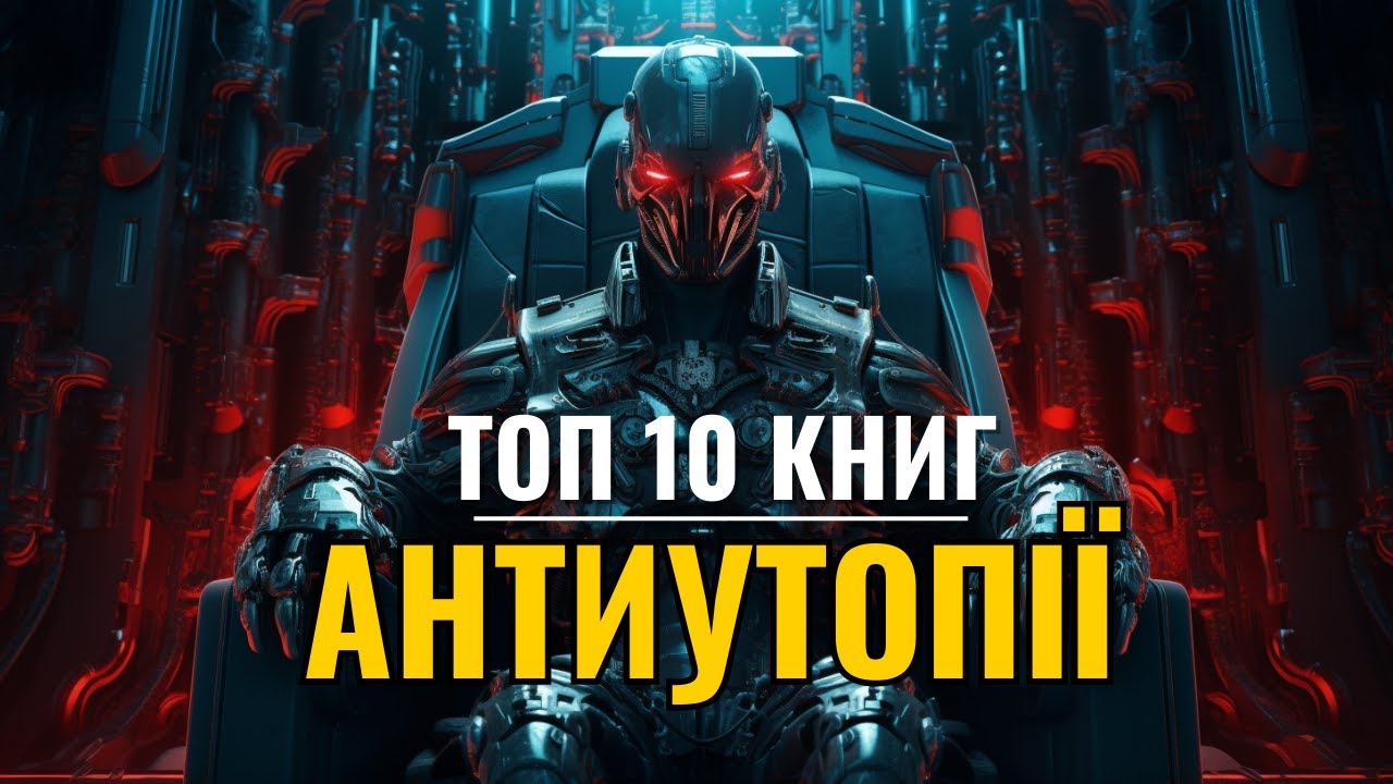 Топ 10 книг у жанрі антиутопії