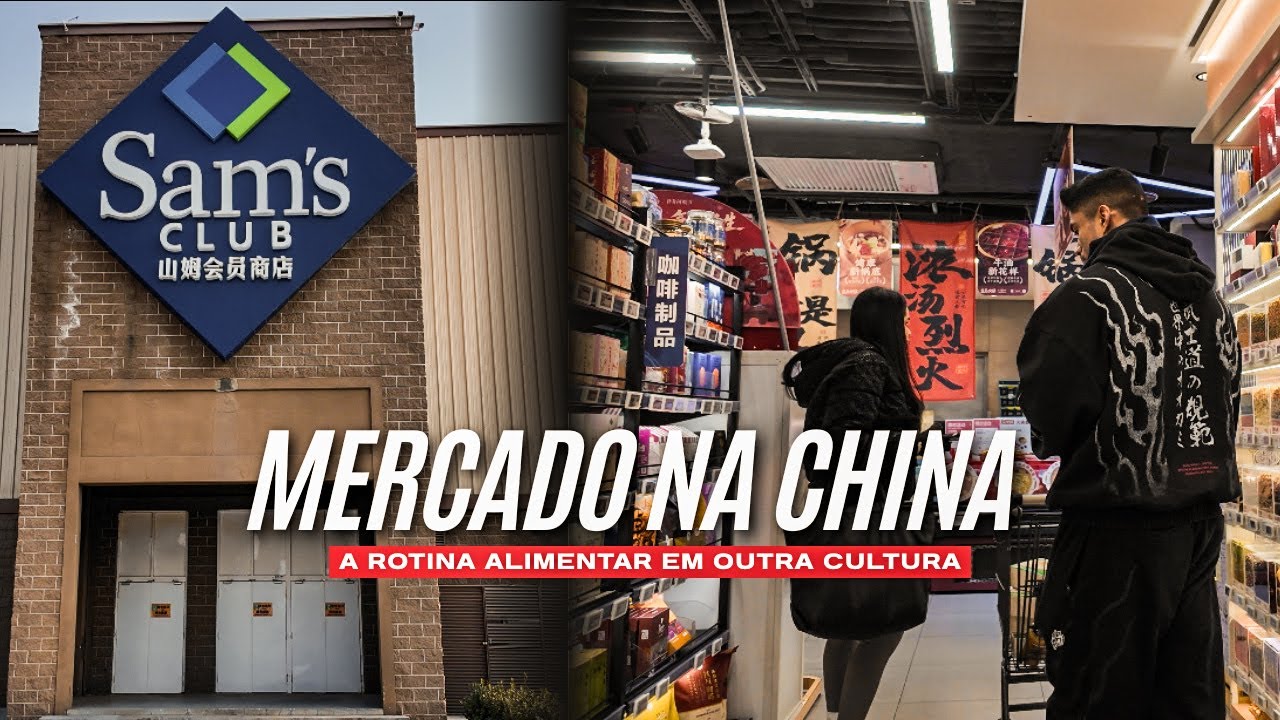 MERCADO NA CHINA:  A ROTINA ALIMENTAR  EM OUTRA CULTURA...