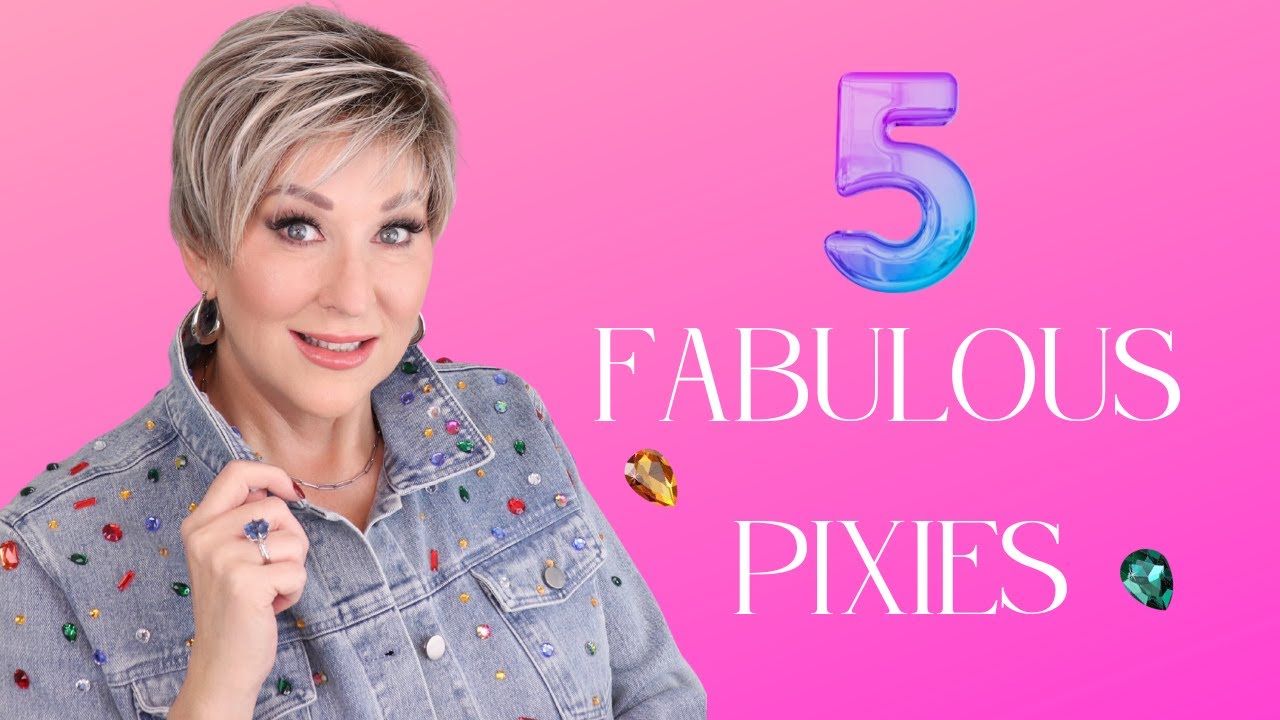 PIXIE wigs | 5 FABULOUS STYLES | 5 Brands 5 Colors | Why you NEED these short fun styles!