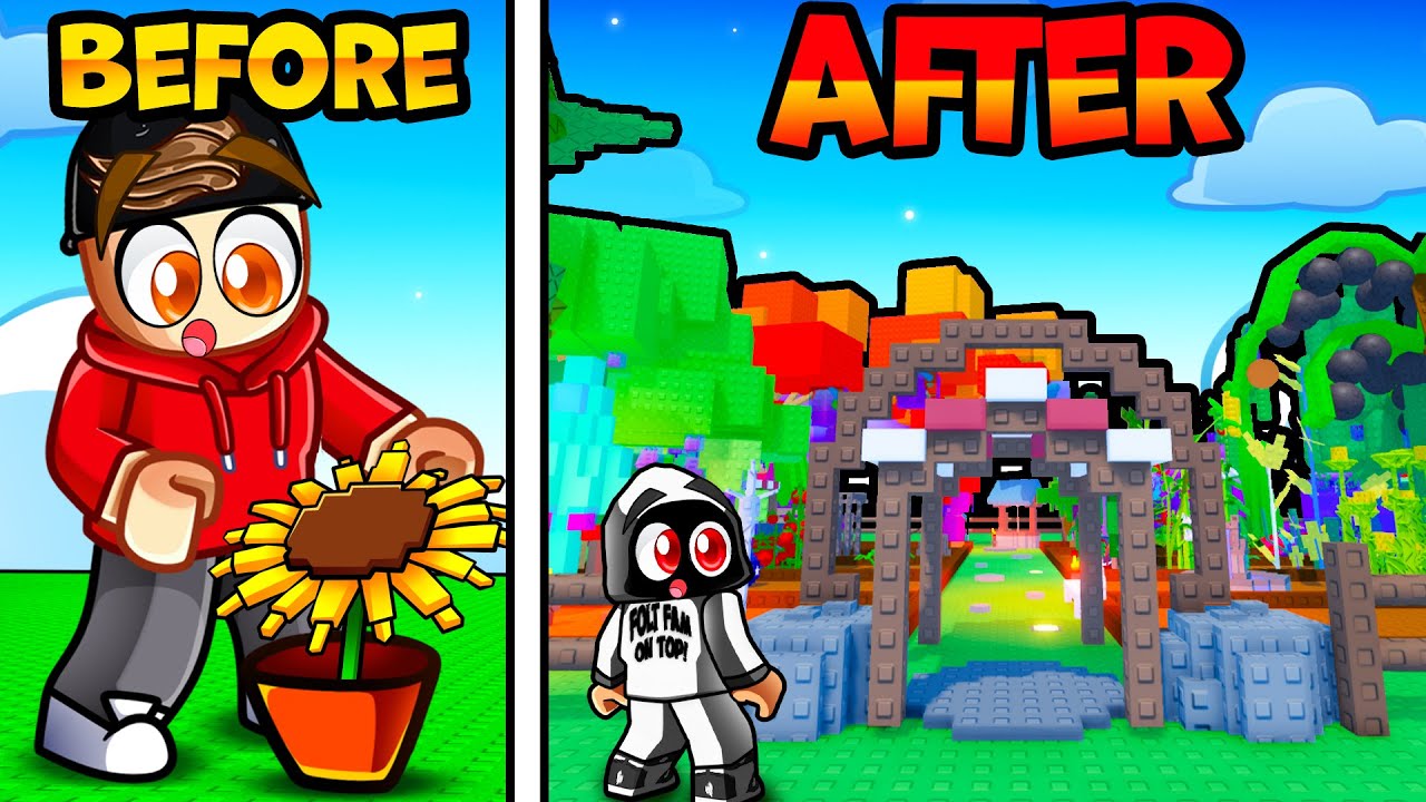 Growing EVERYTHING in Grow a Garden Friendship Update!