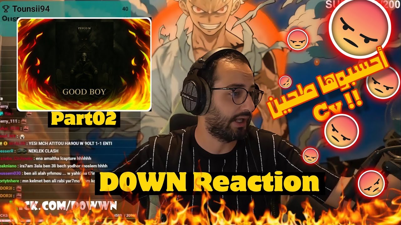 D0wn reaction clash Psyco m Good Boy 😂🔥 [Part02]