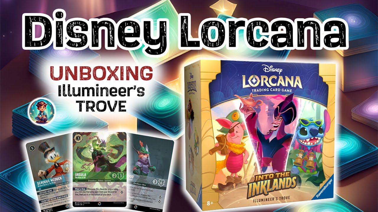 Disney Lorcana - TROVE Nelle terre d'inchiostro - Unboxing
