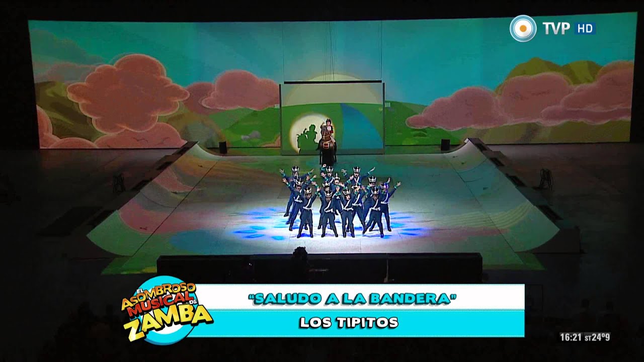 El asombroso musical de Zamba con Belgrano y Juana Azurduy - 21-12-14 (1 de 2)