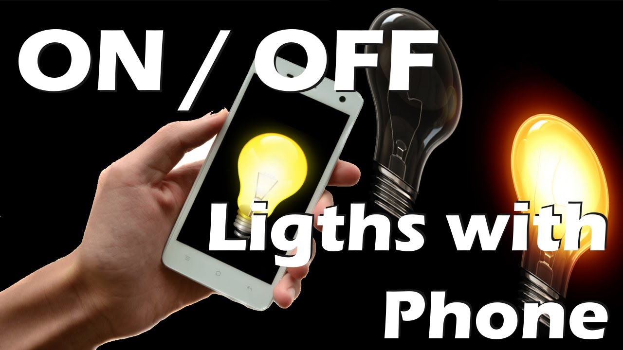 Control a Light Bulb using Android and Arduino | Home Automation