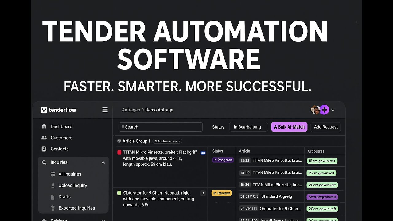Tender Automation Software That Fills Out Your Tenders in Seconds &ndash; Meet Tenderflow