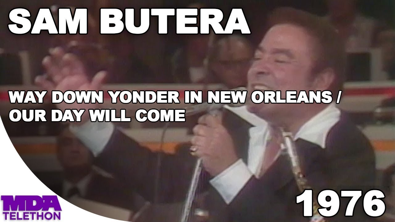 Sam Butera - Way Down Yonder In New Orleans & Our Day Will Come | 1976 | MDA Telethon