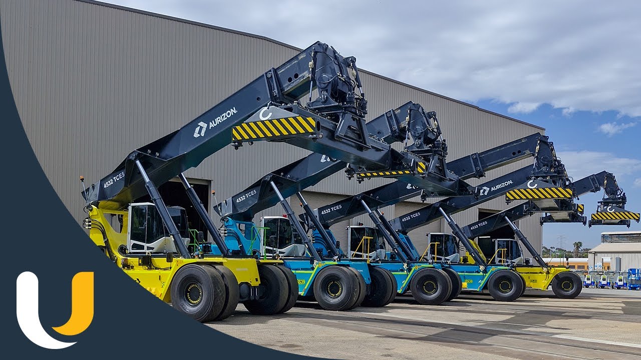 Konecranes Reach Stacker Assembly Timelapse | Aurizon SA – United Equipment