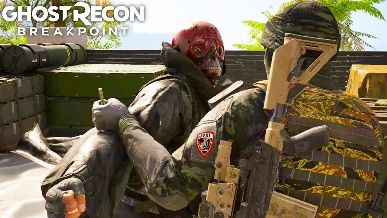 В ЛЕСУ В Ghost Recon Breakpoint на вас напали кровавые волки!