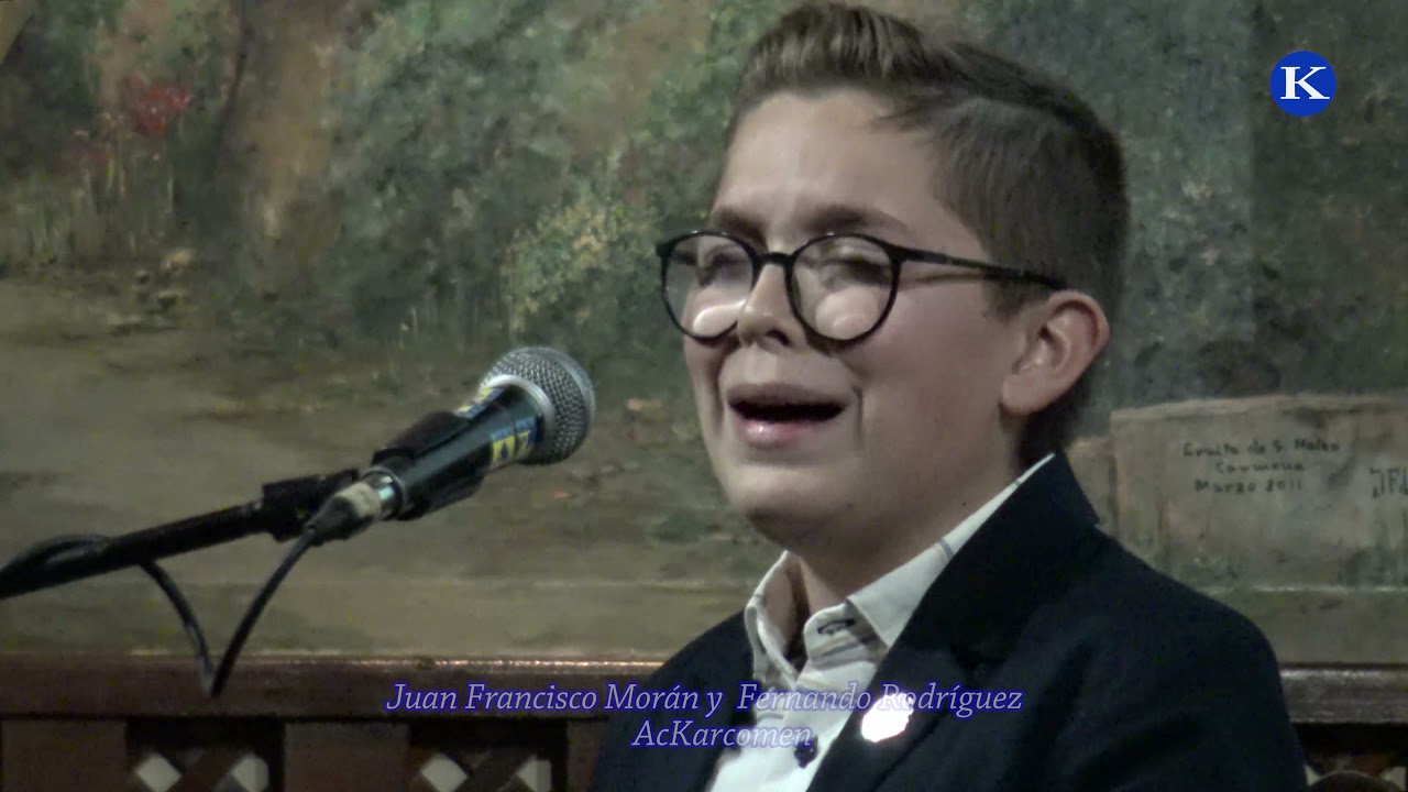 Juan Francisco Moran por Marianas 3º premio XXXVIII Concurso Nacional de Cante Flamenco Carmona 2021