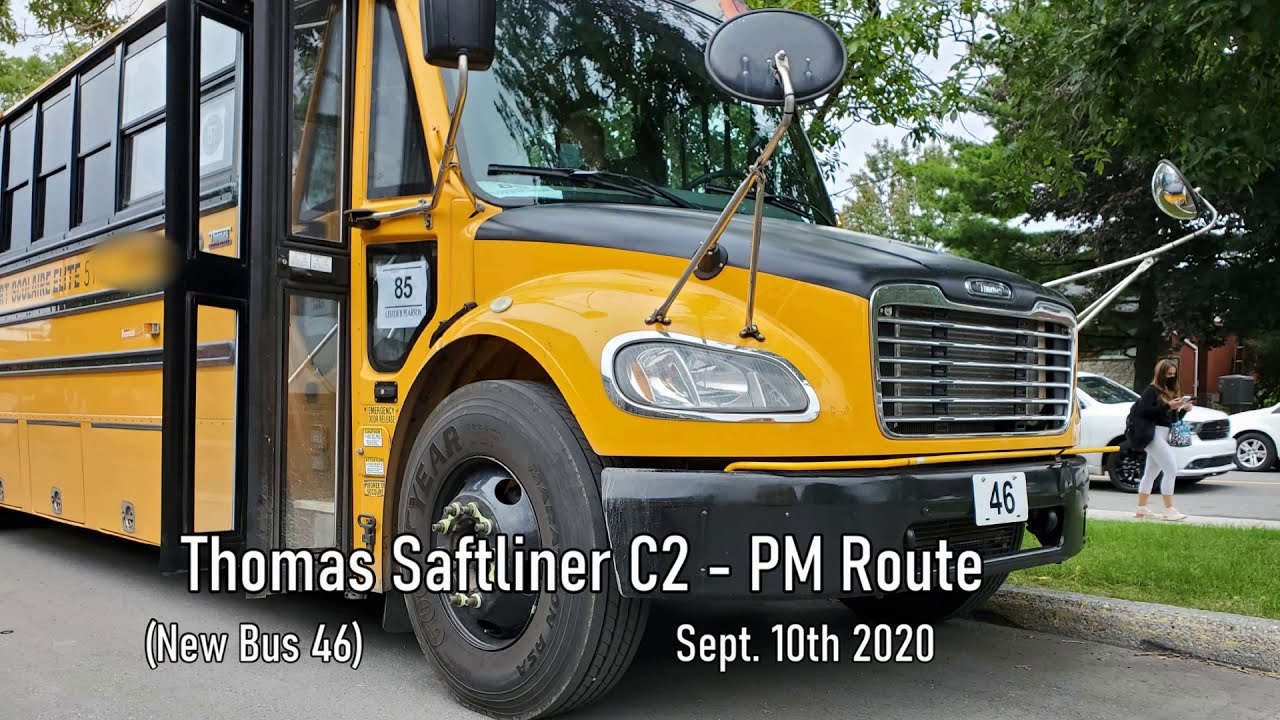 2017 Thomas Saftliner C2 New Bus 46 - PM Route - (Cummins)