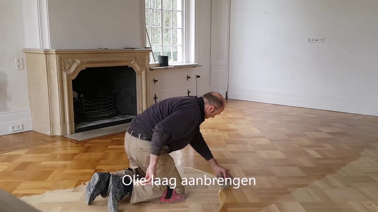 Restauratie monumentale  parketvloer door Loman Parket Haaksbergen