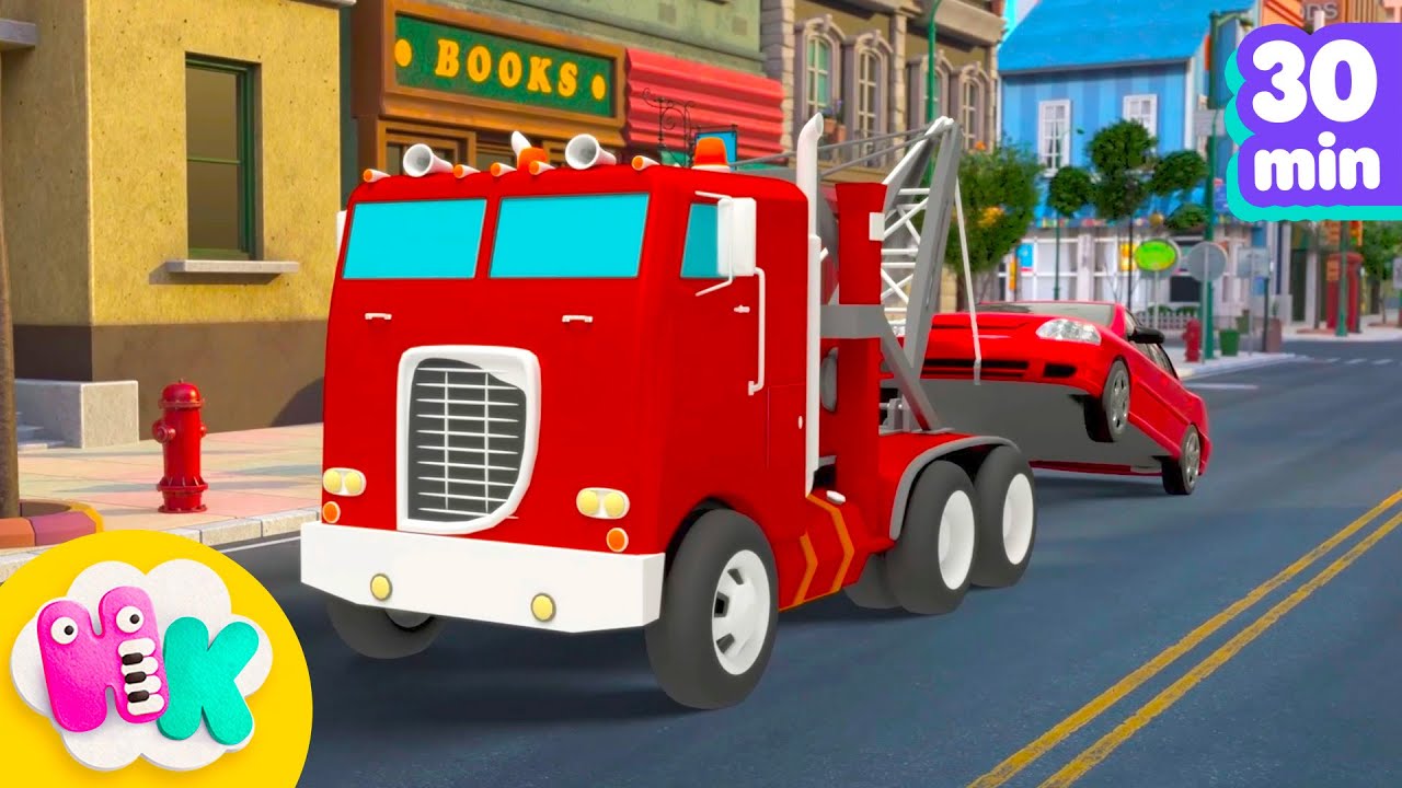 Los camiones para ni&ntilde;os 🚚🚒 Canciones para beb&eacute;s | HeyKids - Canciones infantiles