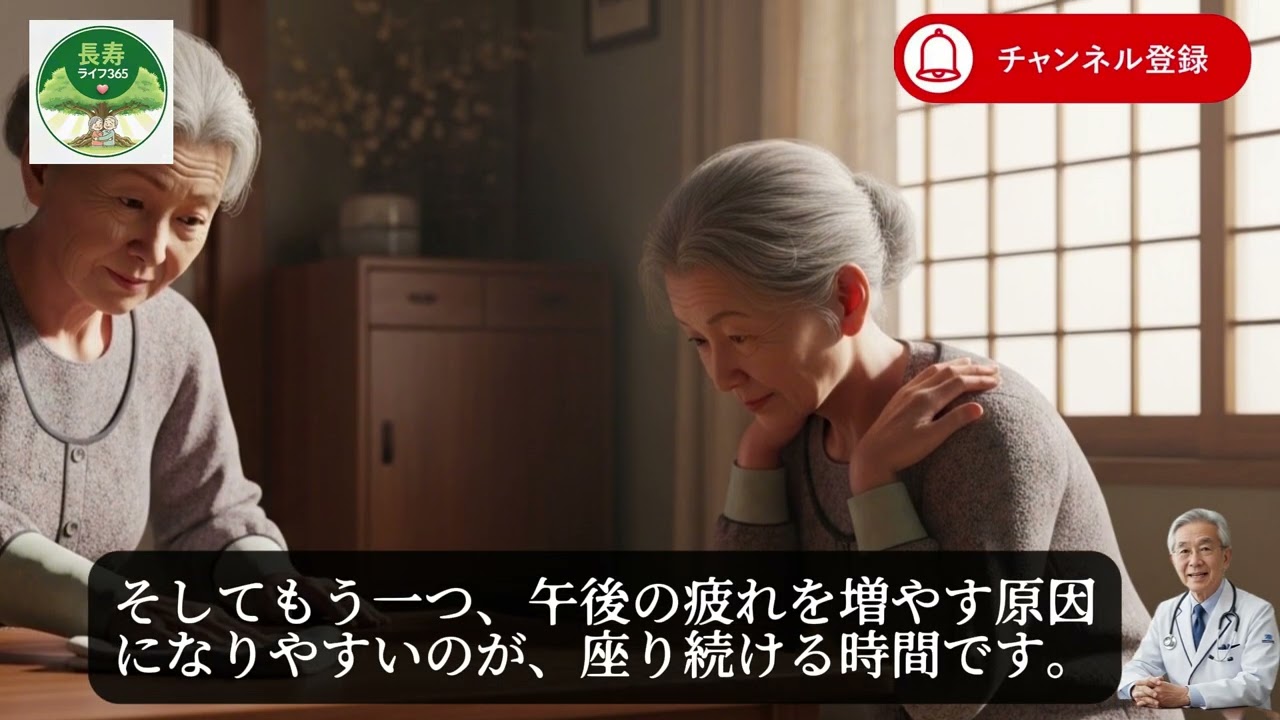 75歳を過ぎた頃から疲れが残りやすい｜知らないと損する体の転機