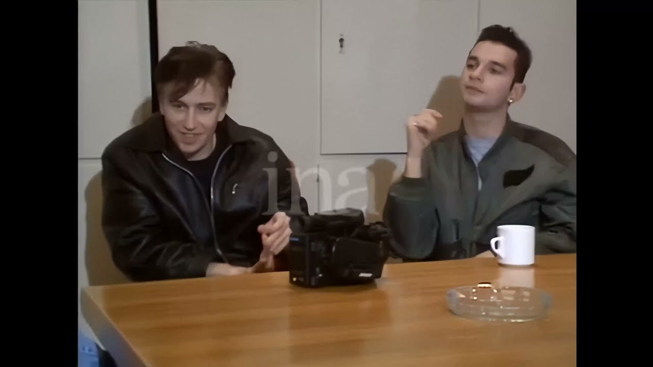 Depeche Mode Interview with Dave Gahan and Alan Wilder Germany 1987 AI Digital Remastered 4K