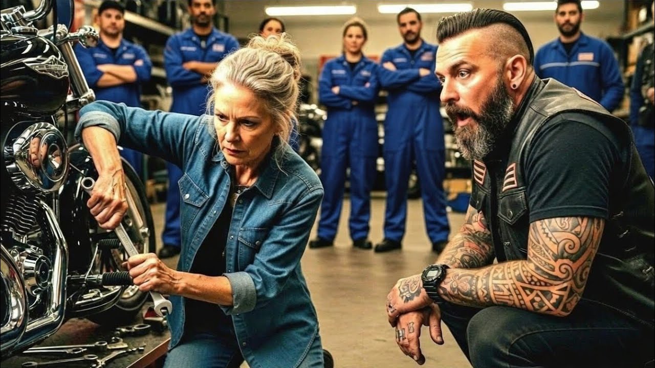 She Lost Her Son & Swore Off Bikes Forever — Until 7 Mechanics Tried to Kill a Biker… Her Revenge -