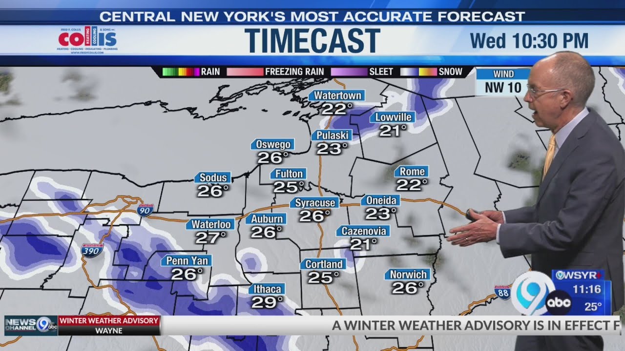 Storm Team Forecast: 11 pm Wednesday February 11th