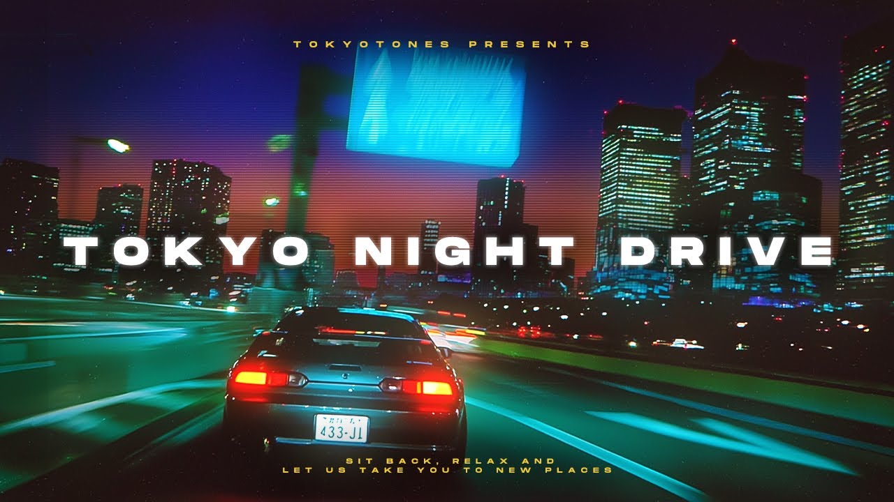 Post-Rain City Lights 🌧️ Tokyo Night Drive | 4K lofi beats