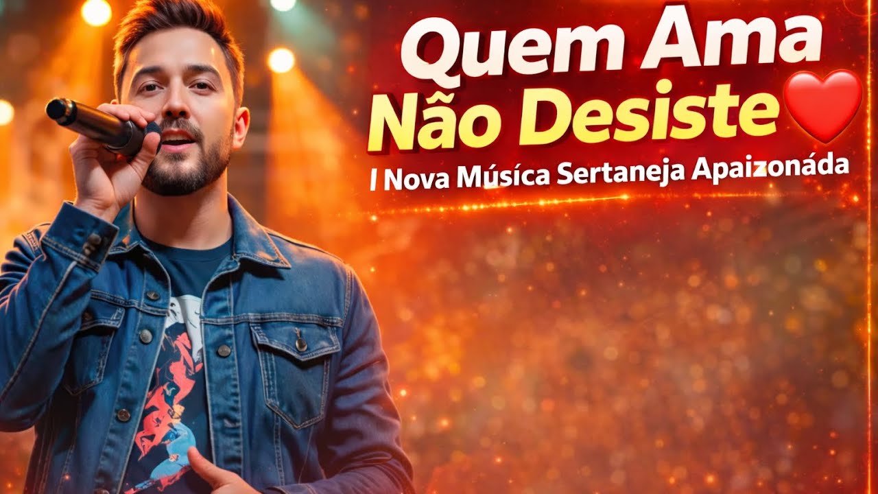 Quem Ama Não Desiste ❤️ | Nova Música Sertaneja Apaixonada
