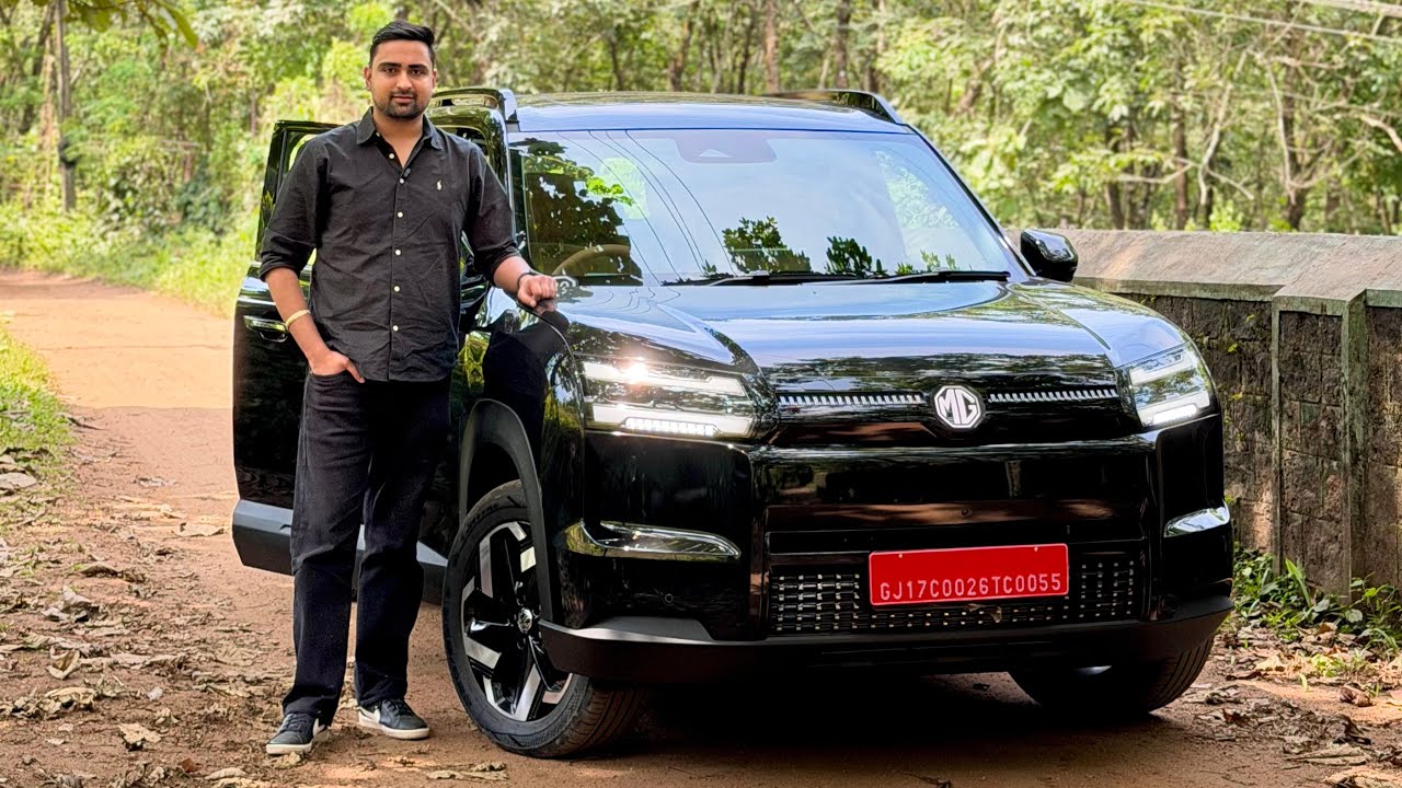New MG Hector Tomahawk 2026 🔥 Best EV under ₹20L | Drive Review - Range Test | Black colour!