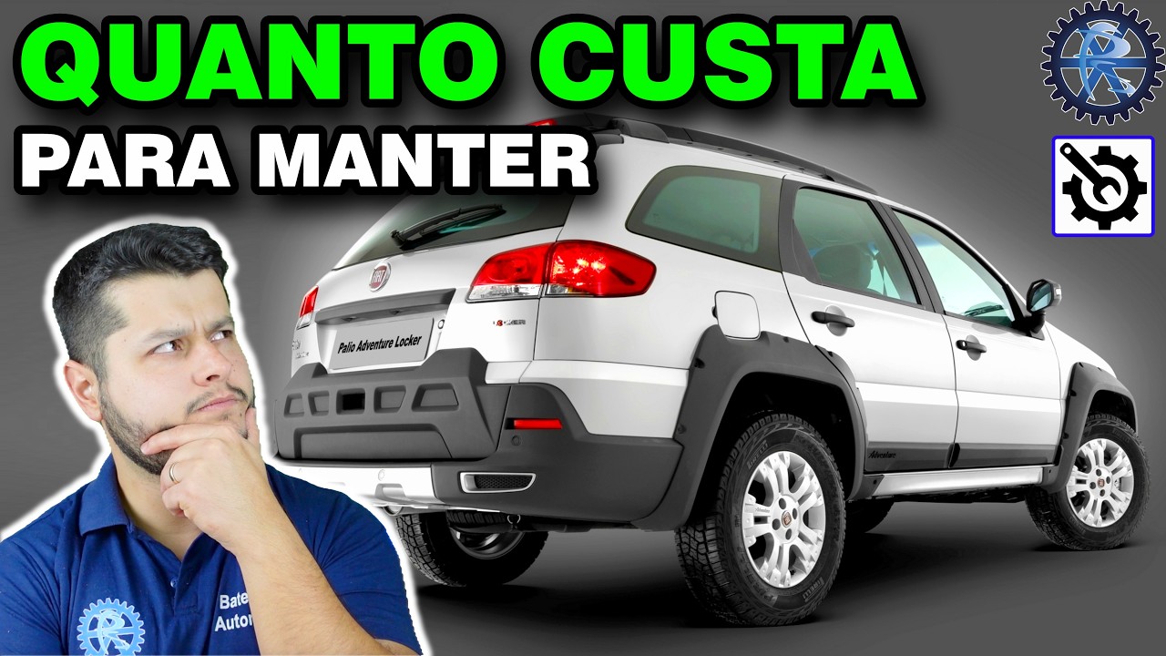 FIAT PALIO ADVENTURE LOCKER 1.8 2009 | QUANTO CUSTA para manter