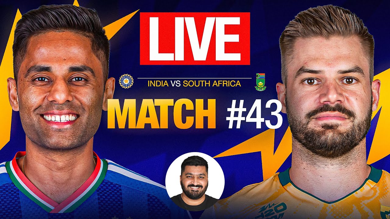 INDIA vs SOUTH AFRICA Live Match Today | IND vs SA T20 World Cup 2026 | Ahmedabad | Live Score |
