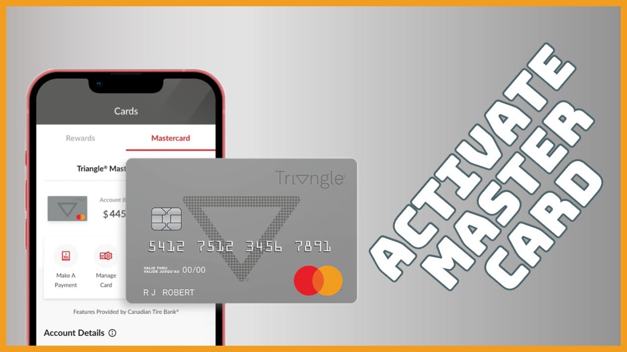 How to Activate MyTriangle Mastercard Online 2023?