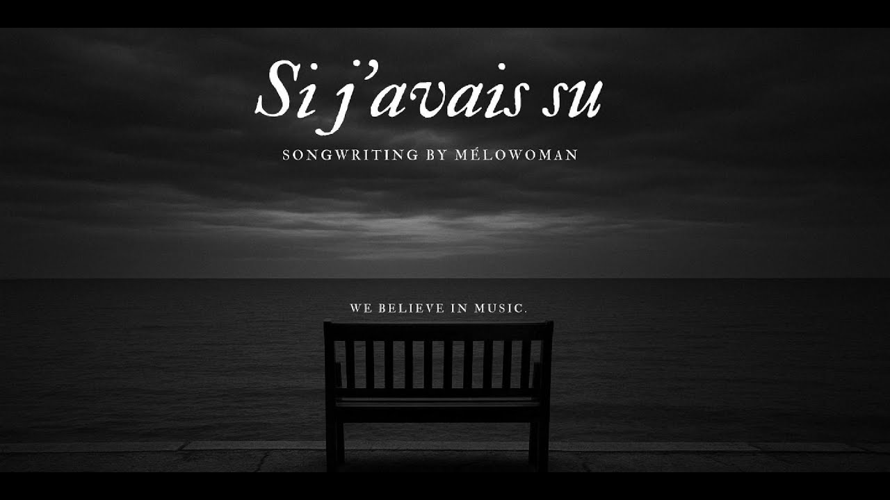 🎙️🎵 SI J'AVAIS SU – Chanson de rupture 💔 | Paroles officielles - Par Mélowoman 💔