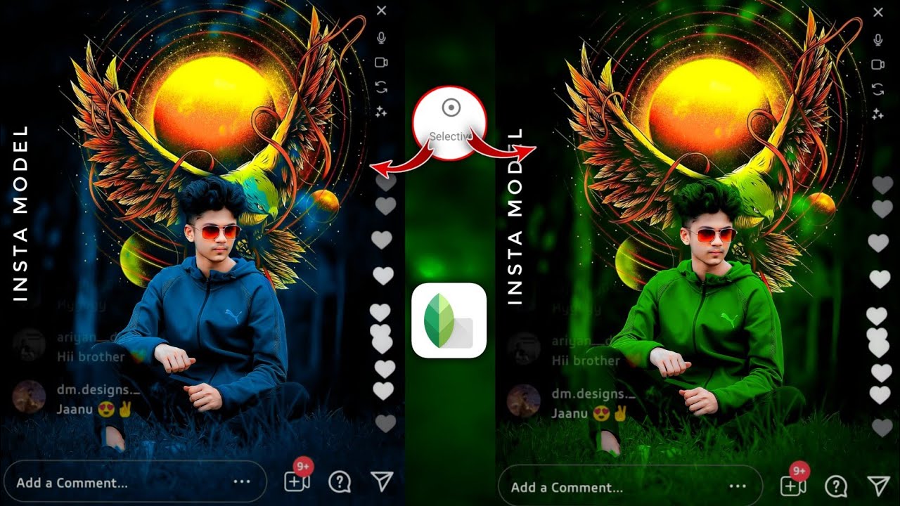Snapseed Creative Background Colour Change || Snapseed Photo Editing 2023 | Photo Editing Kaise Kare