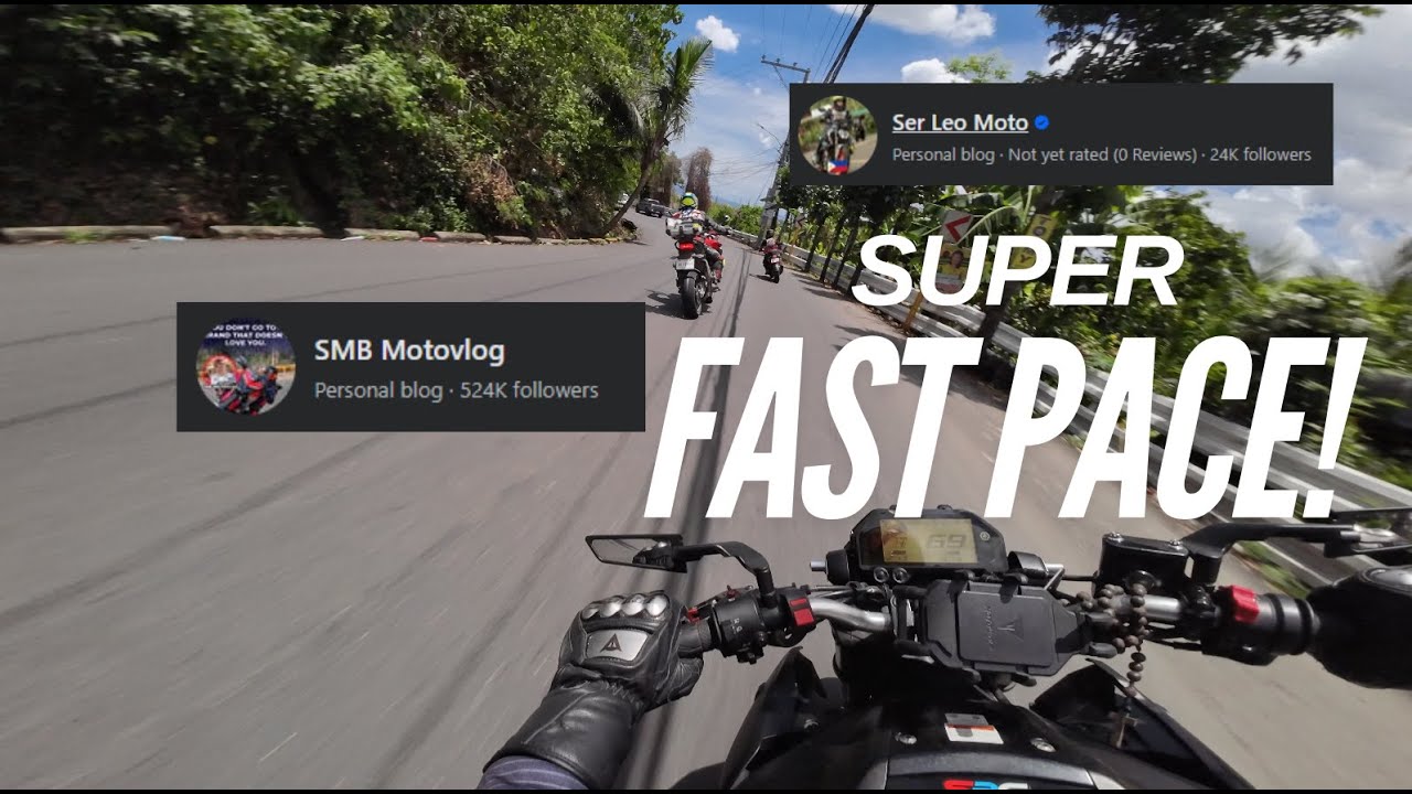 MT-03 chasing fast bikers from cebu!