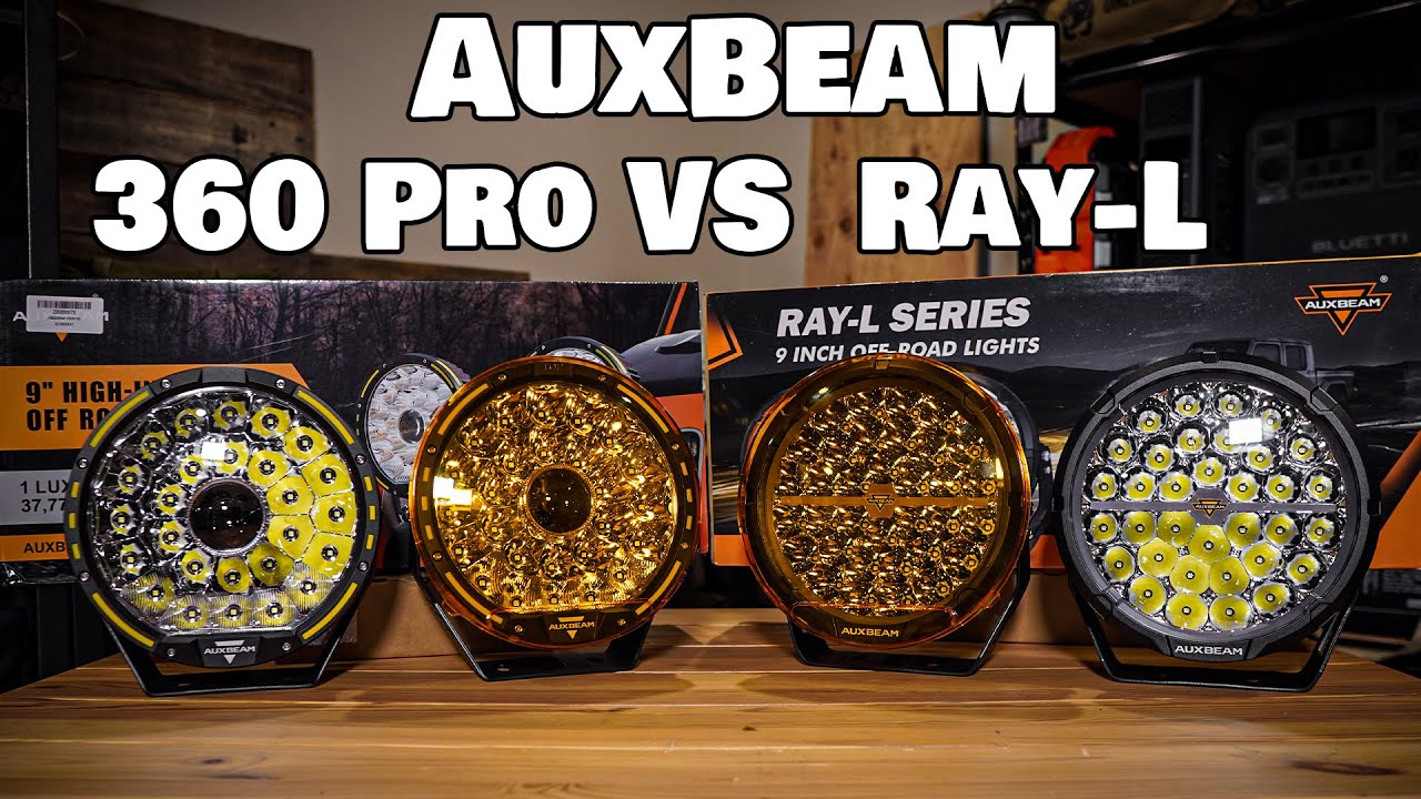 Битва светодиодных фонарей EP-3 Auxbeam! 9