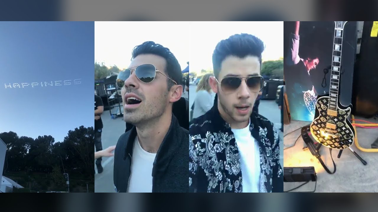 Nick & Joe Jonas live stream via instagram (10.20.19)