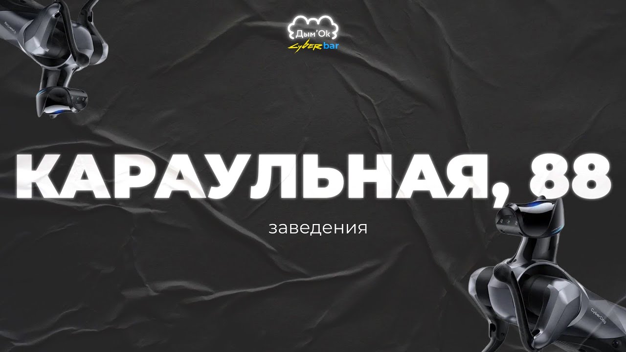 ДЫМ'ОК CYBER BAR | КАРАУЛЬНАЯ. 88