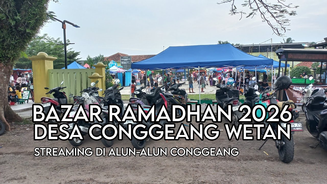 LIVE NGABUBURIT DI ALUN ALUN CONGGEANG HARI KE 6 PUASA RAMADHAN 2026