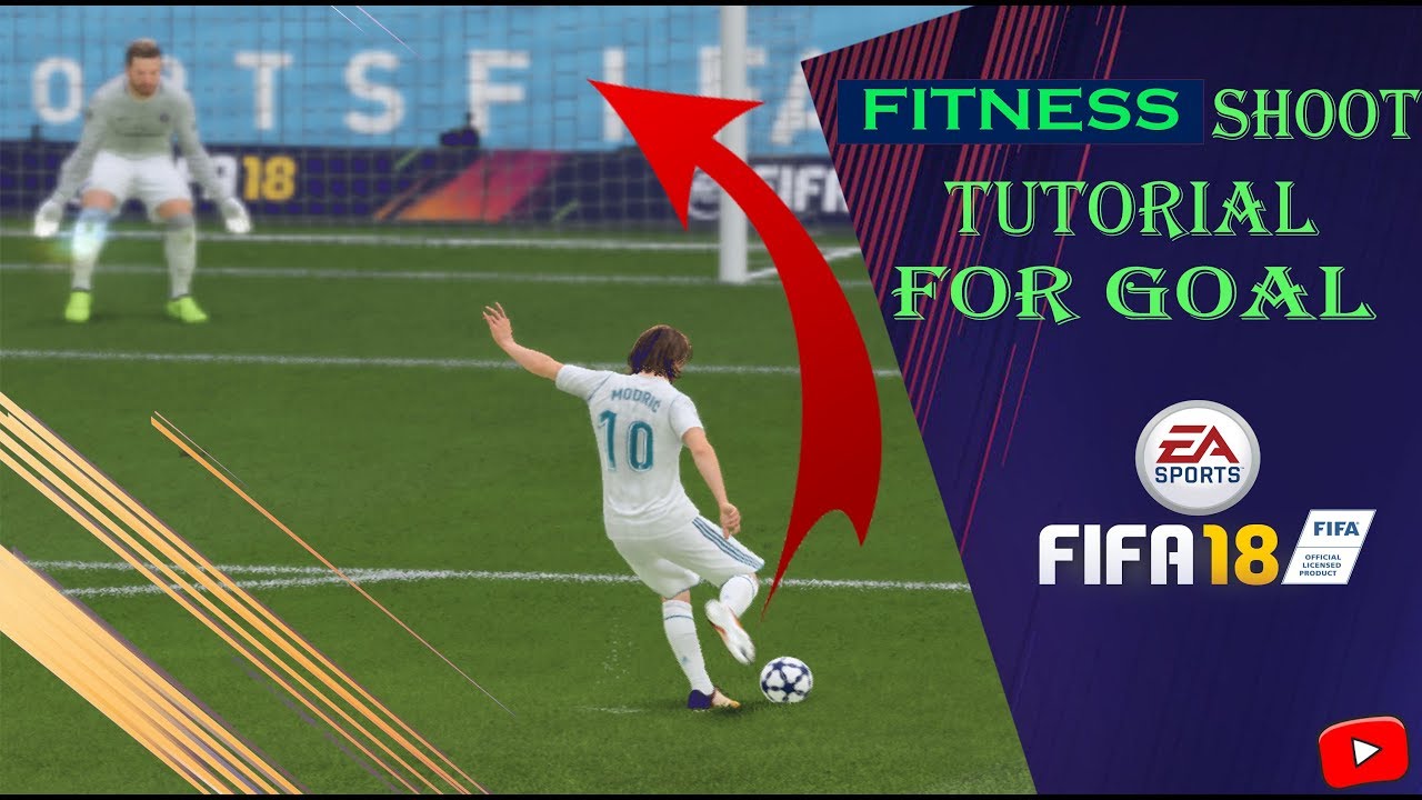 FIFA 18|FITNESS SHOOTING TUTORIAL |UNSTOPBLE  FINESS SHOT IN FUT CHAMPIONS ..