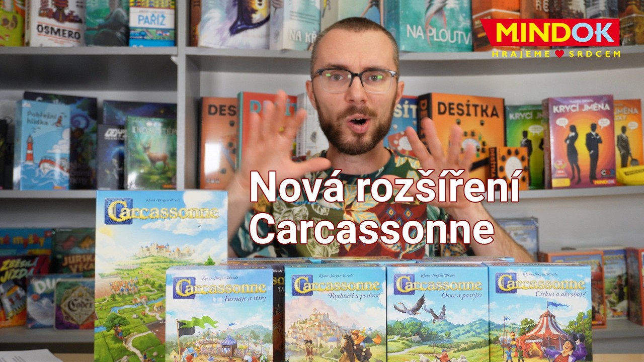 Nová rozšíření Carcassonne jsou za rohem! Mrkněte, co je nového 👀🏰