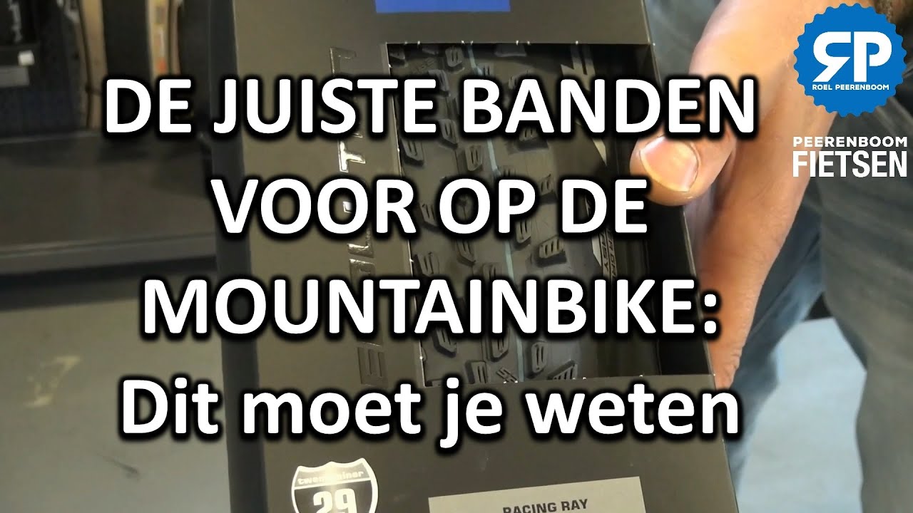 DE JUISTE BANDEN VOOR OP DE MOUNTAINBIKE: Dit moet je weten