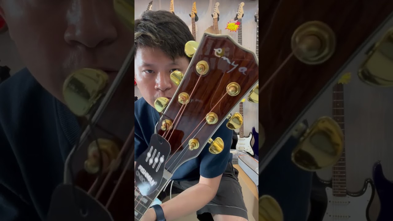 #fishman #Undamusic #dargu #EQ #PickupEQ-F301 เกรดA+ undamusic QC รีวิวเพิ่งติดให้ลูกค้าเสร็จ