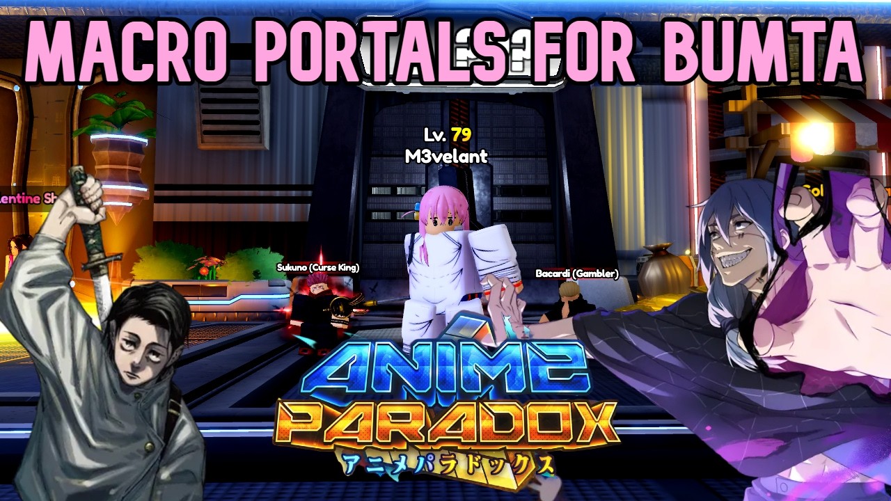 🚨MACROING NEW ANIME PARADOX UPDATE STREAM🚨