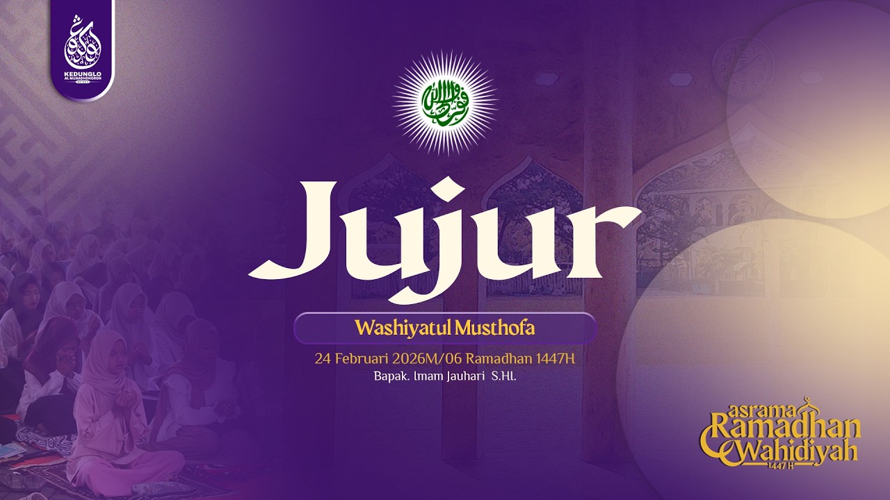 MATERI ASROMWA 1447 H | Jujur