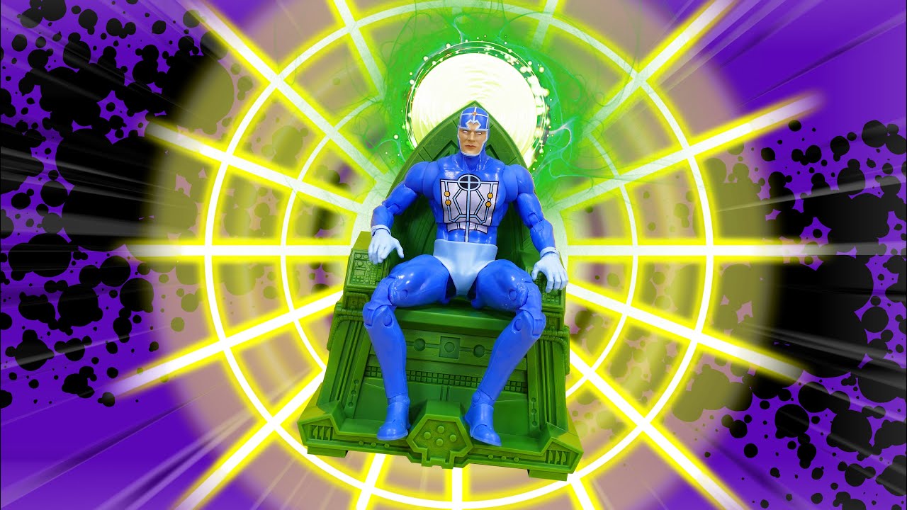 McFarlane Collectors Edition NEW GODS Metron with Mobius Chair