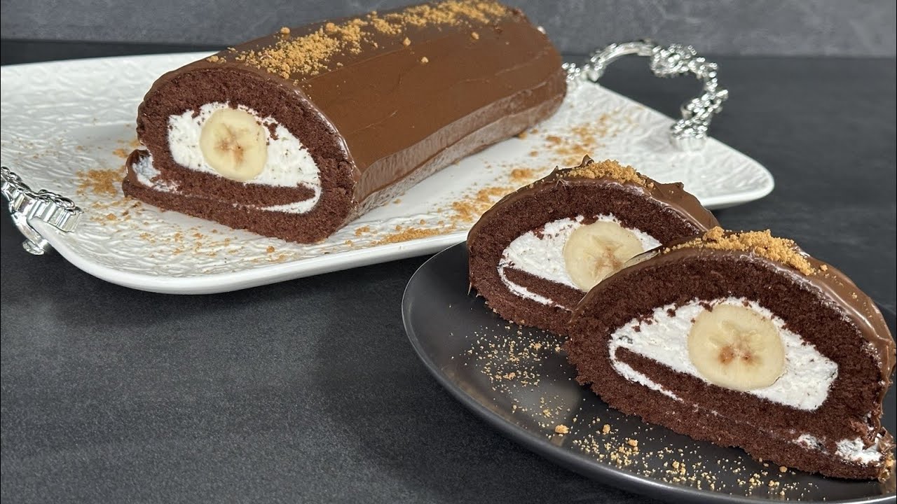Brzi rolat sa bananama | Eminina kuhinja