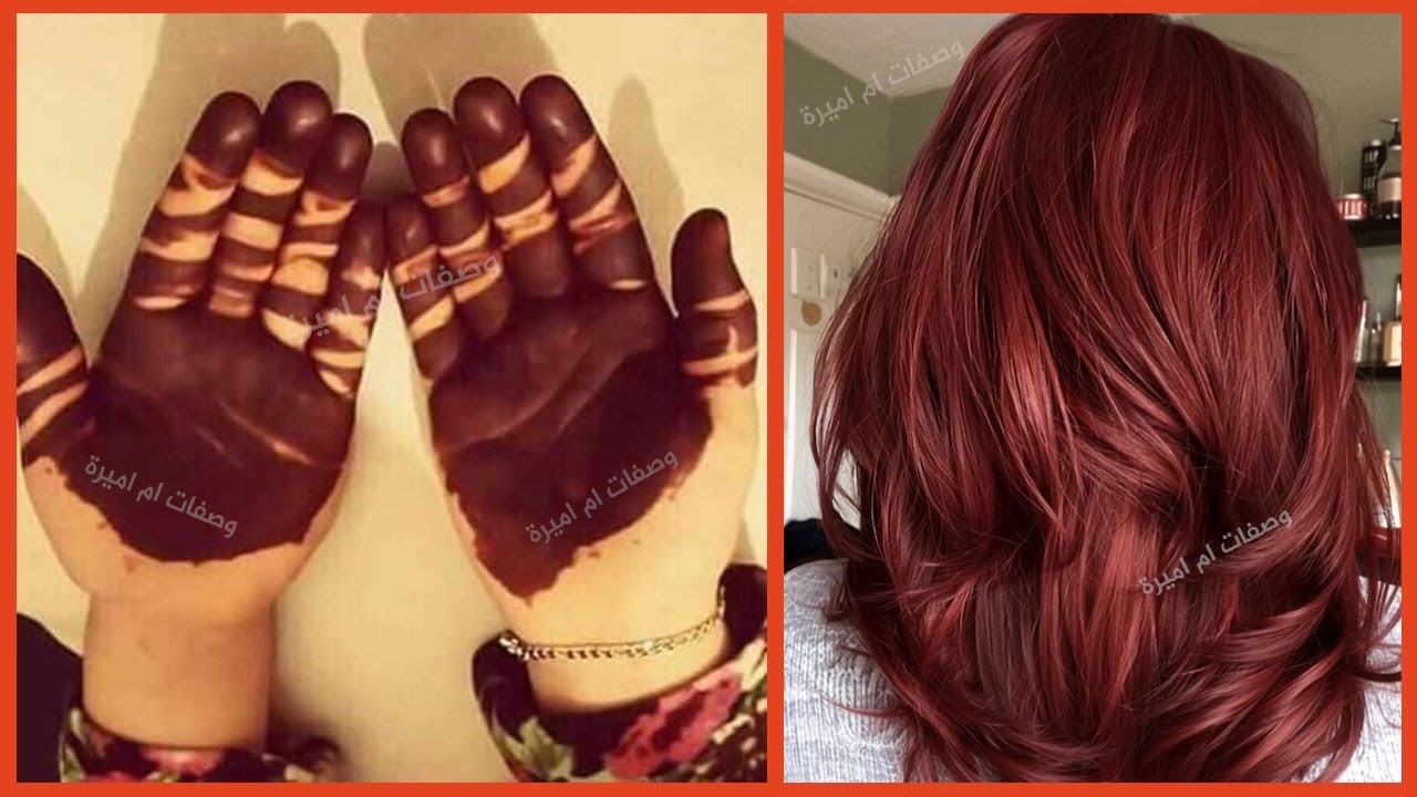 إصبغي شعرك لون أحمر  بالحنة‼️بتغطي شيب الشعر ‼️وتمنع الشعر من التساقط