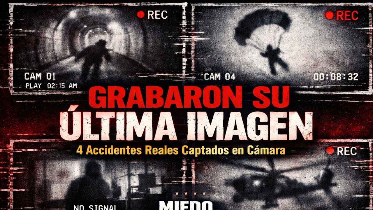 podcast Cámaras Captaron Sus Últimos Segundos 4 Accidentes Que Helaron al Mundo (solo audio)