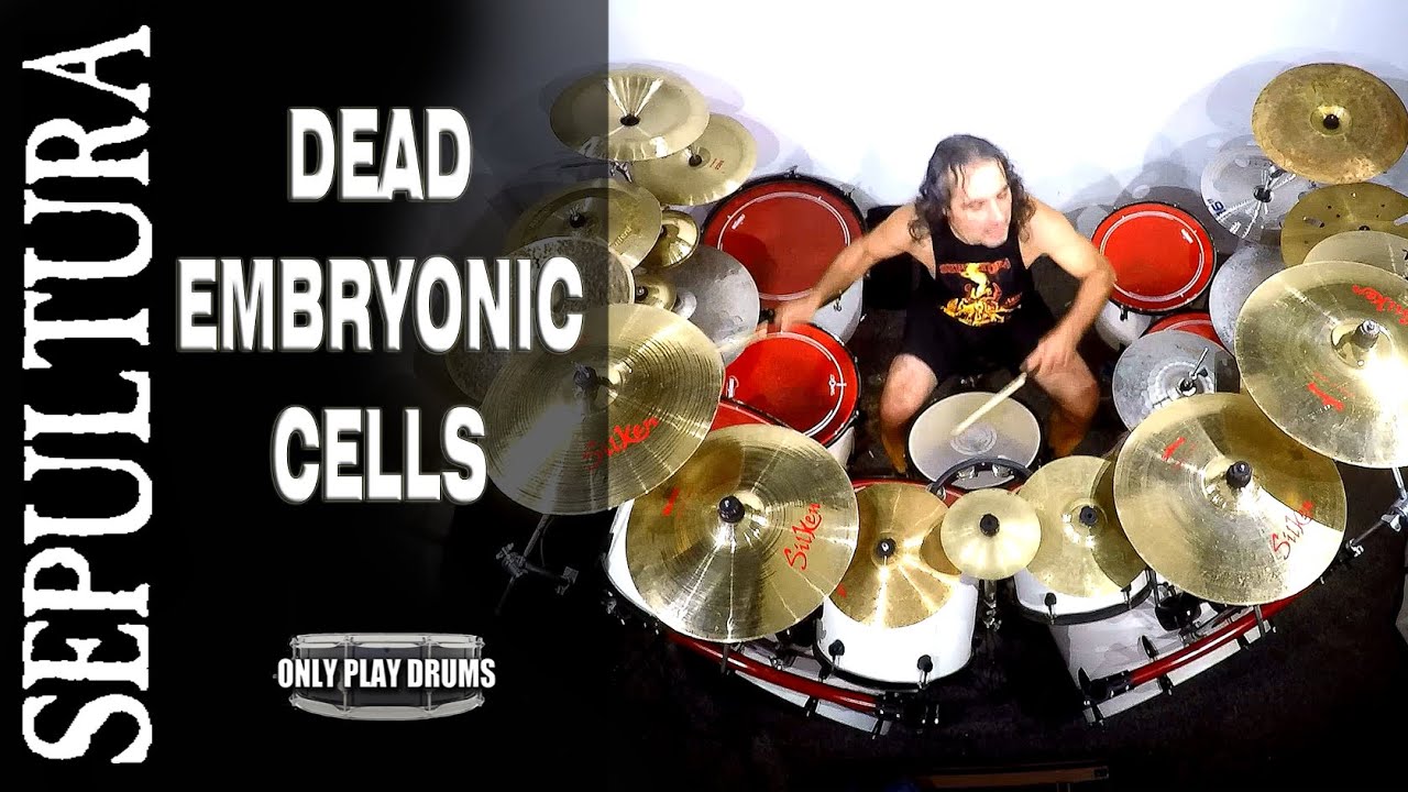 Sepultura - Dead Embryonic Cells (Only Play Drums)