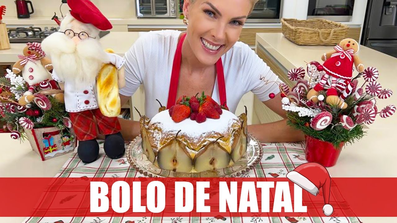 BOLO DE PERA PARA O NATAL | COZINHANDO EM FAMÍLIA