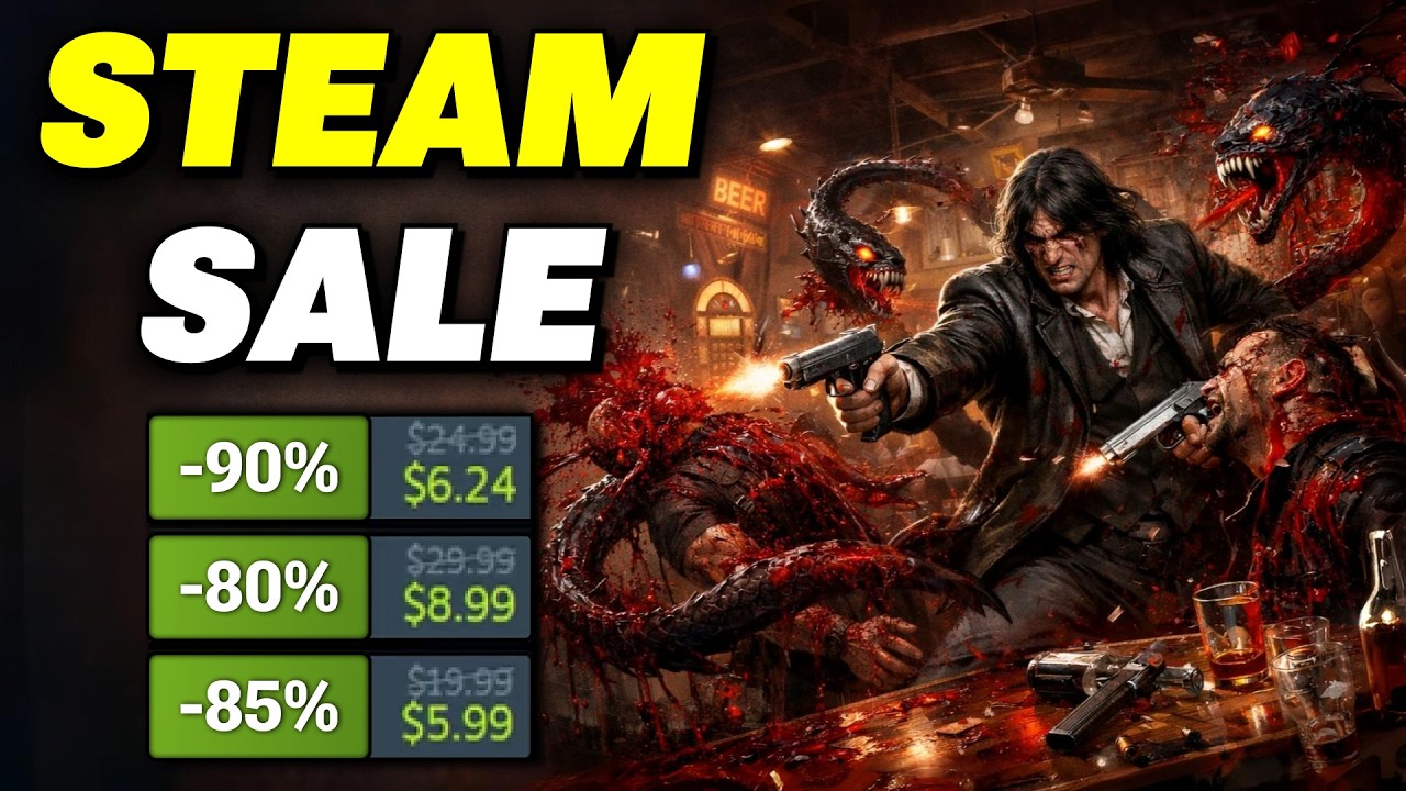 ⚡BEST STEAM DEALS Right NOW &ndash; 15 MUST-PLAY Games ON SALE
