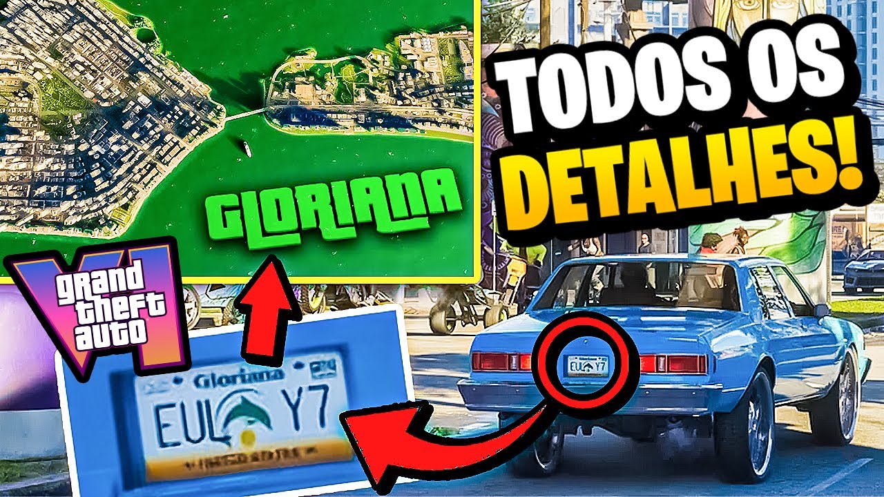 GTA 6 - TODOS os DETALHES que VOCÊ NÃO VIU - GTA VI